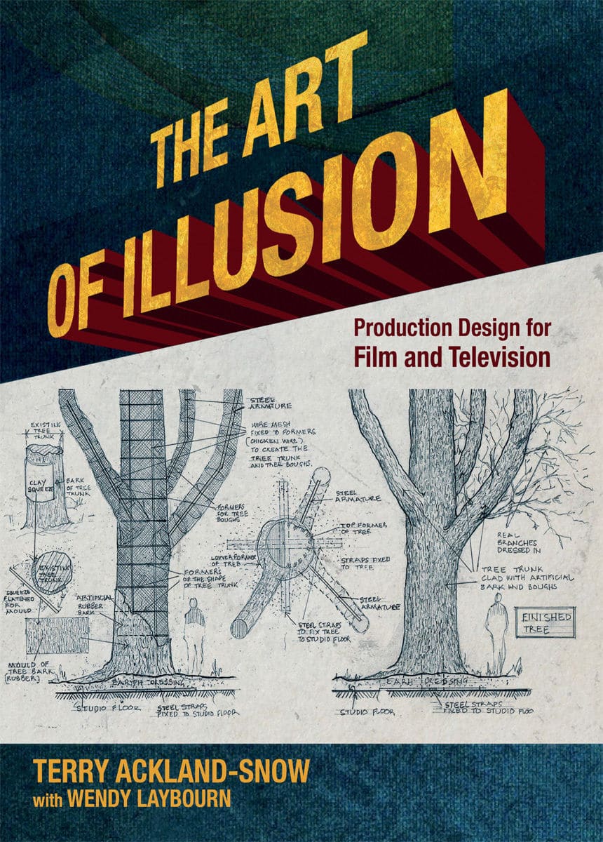 a book cover of the book the art of illusion