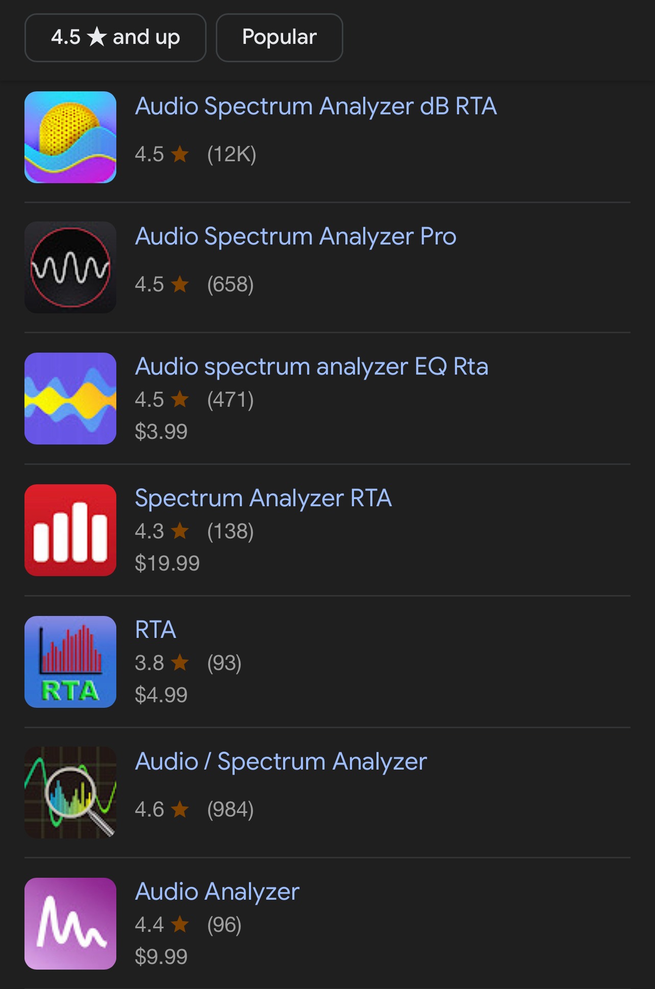 a number of different apps on a phone