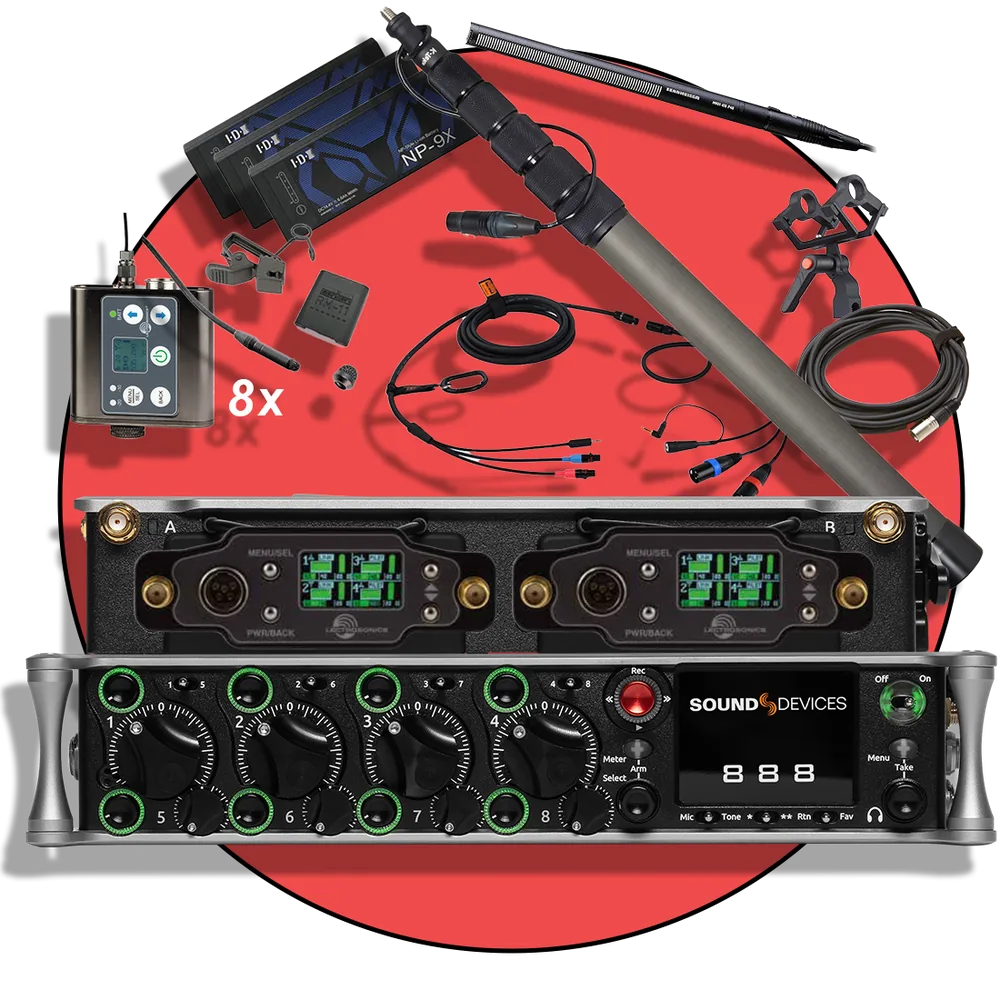 Sound Devices 888 8-channel Kit