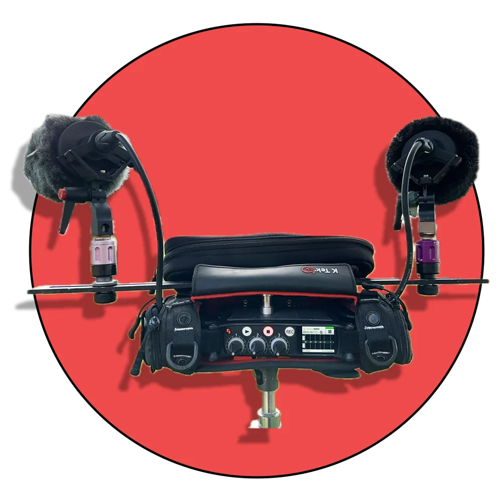 Sound Devices MixPre-3 II Stereo Ambience Rig