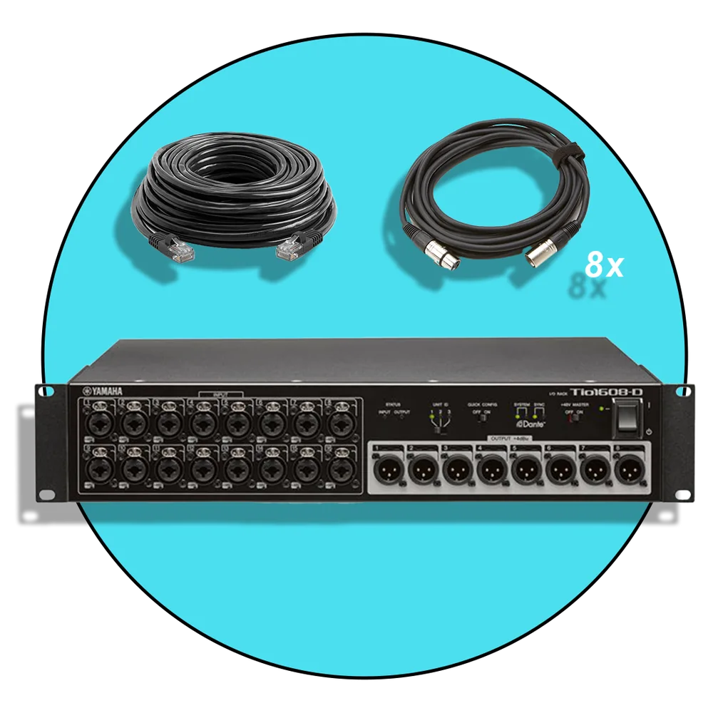 Yamaha Tio 1608-D Stagebox Rental